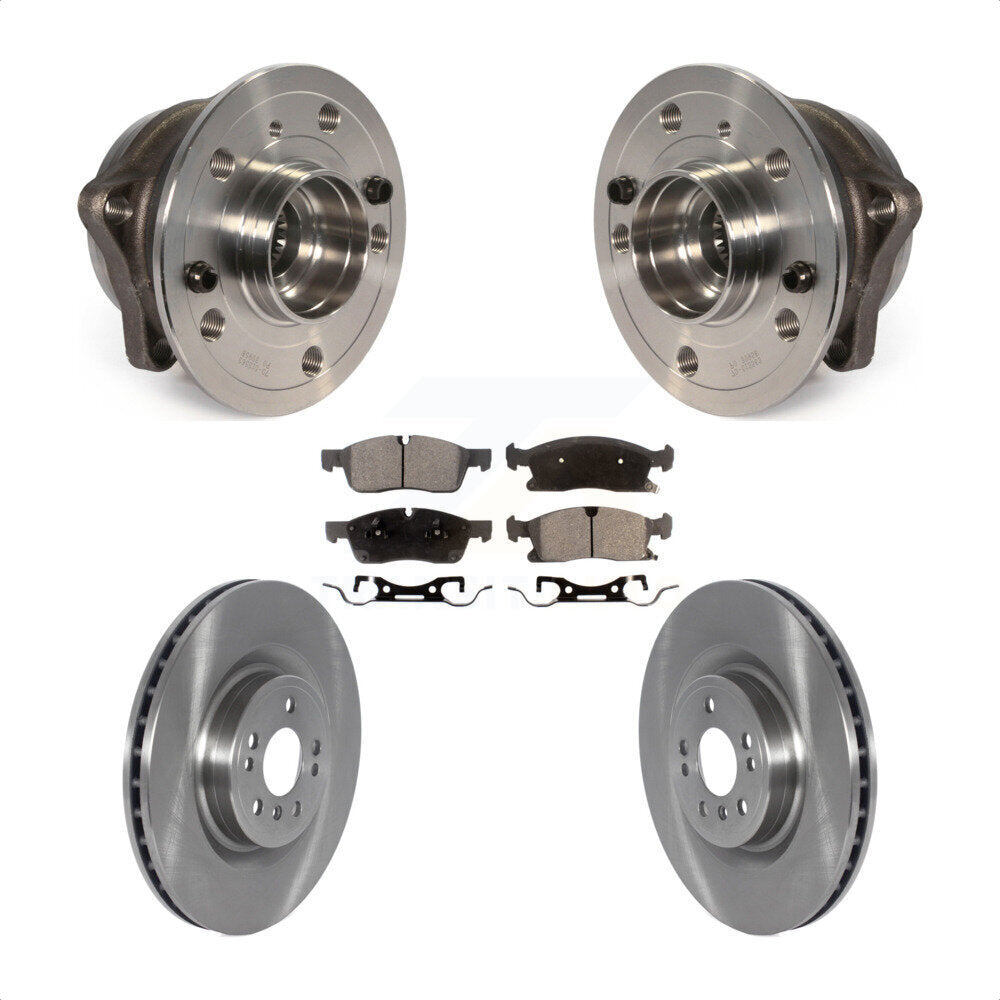 Kit de plaquettes de Rotor de frein à disque, roulement de moyeu avant, pour Mercedes-Benz ML350 GLE350 GLE40
