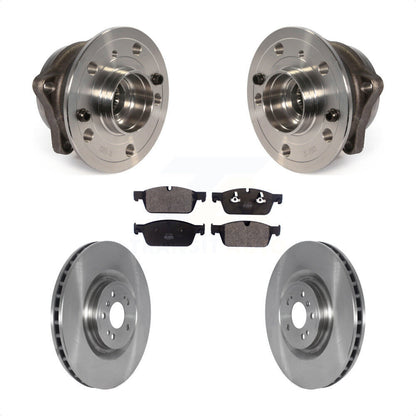 Ensemble de roulement de moyeu avant, Rotor de frein et Kit de plaquettes pour Mercedes-Benz ML550 GLE550