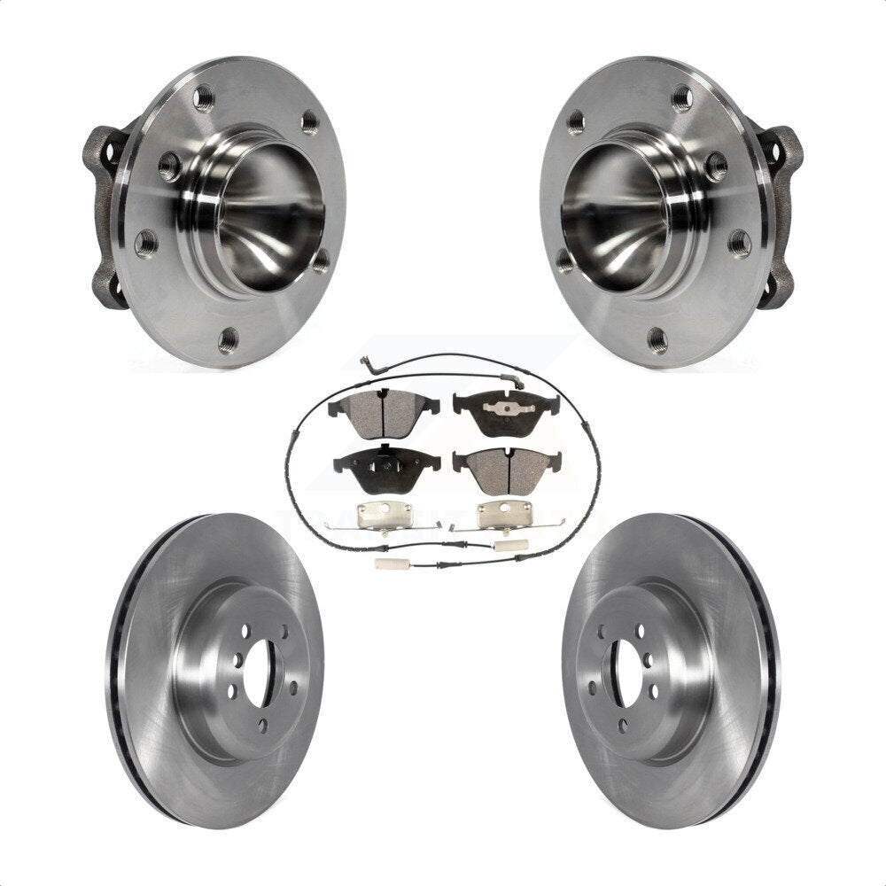 Kit de rotor et de plaquettes de frein à disque, roulement de moyeu avant, pour BMW 335i cabriolet/coupé 2012