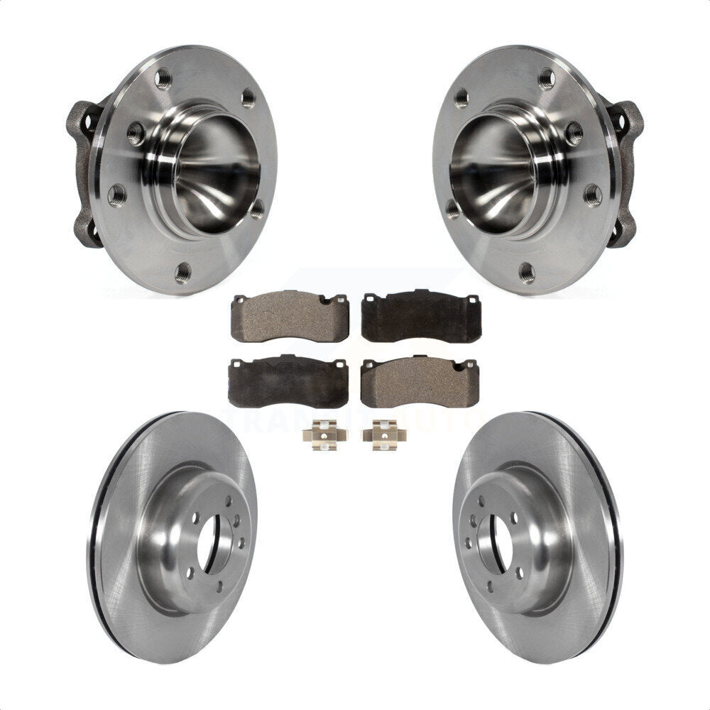 Kit de rotors et plaquettes de frein à disque d'assemblage de roulement de moyeu avant pour BMW 135i 135is