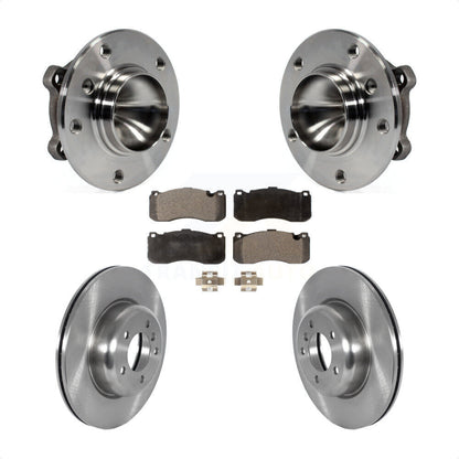 Kit de rotors et plaquettes de frein à disque d'assemblage de roulement de moyeu avant pour BMW 135i 135is