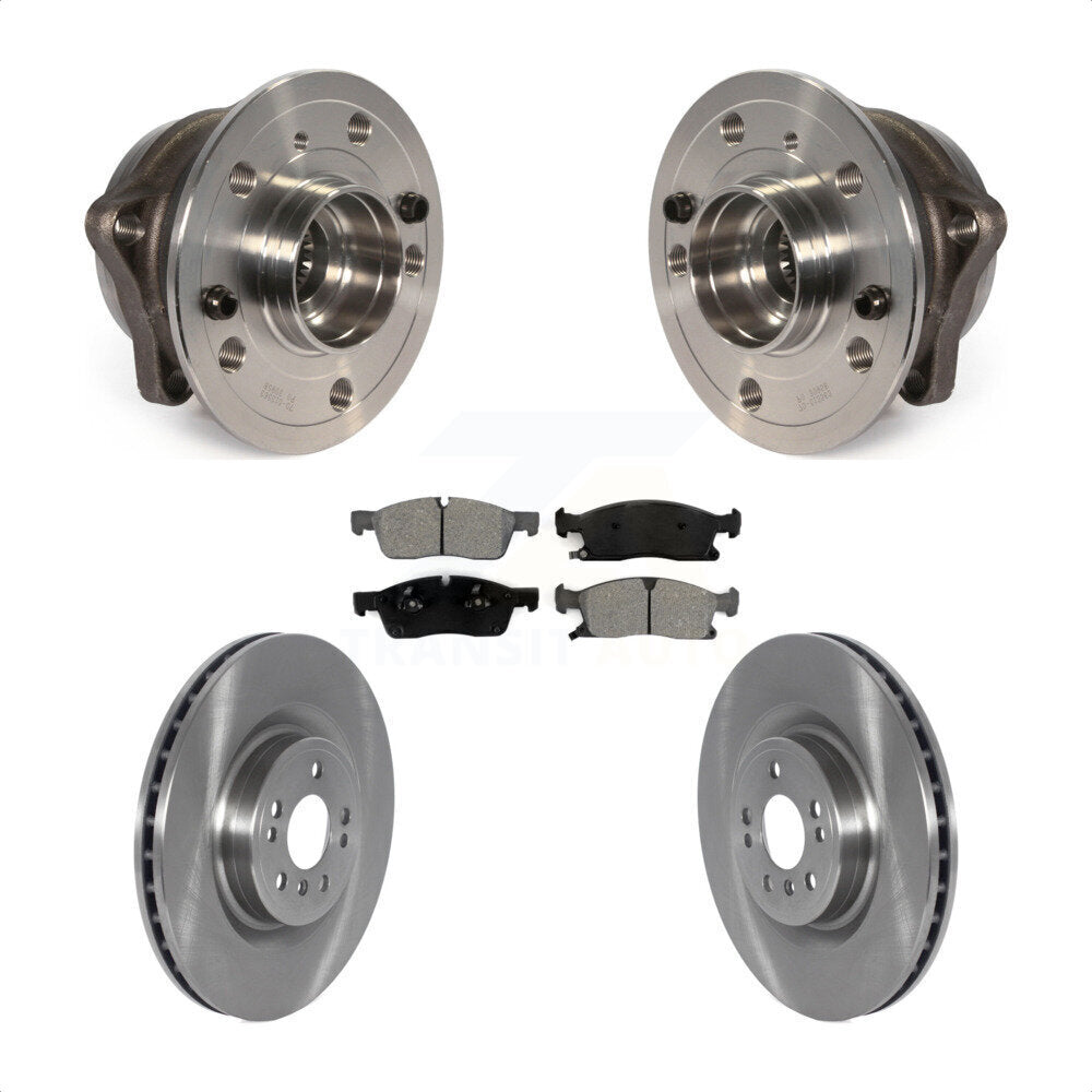 Kit de plaquettes de Rotor de frein à disque, roulement de moyeu avant, pour Mercedes-Benz ML350 GLE350 GLE40