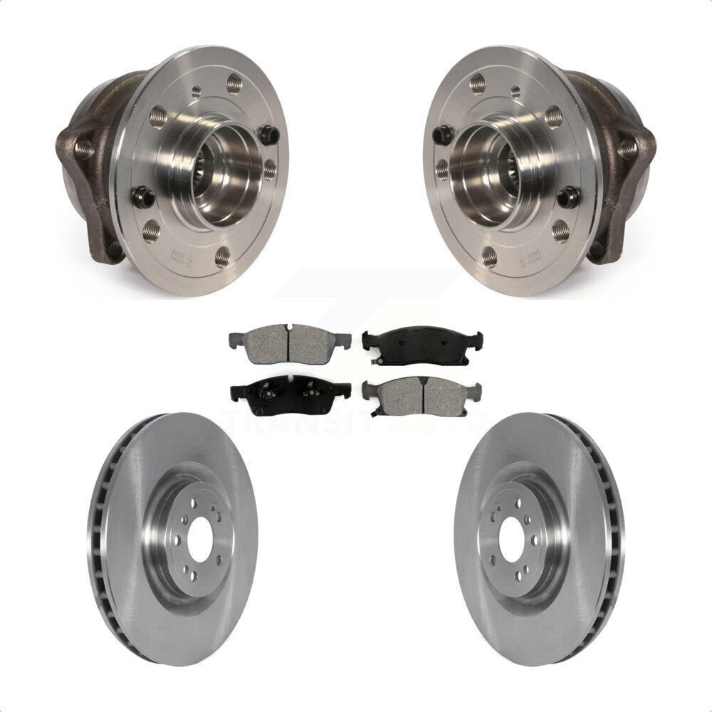 Kit de plaquettes de Rotor de frein, roulement de moyeu avant, pour Mercedes-Benz ML350 GL350 GLS450 ML40