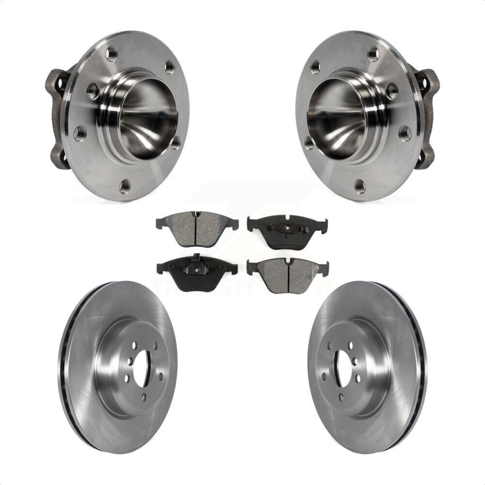 Kit de rotor et de plaquettes de frein à disque, roulement de moyeu avant, pour BMW 335i cabriolet/coupé 2012