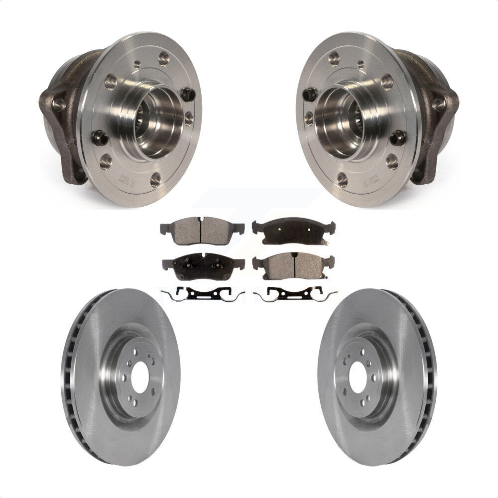 Kit de plaquettes de Rotor de frein, roulement de moyeu avant, pour Mercedes-Benz ML350 GL350 GLS450 ML40