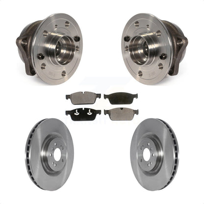 Ensemble de roulement de moyeu avant, Rotor de frein et Kit de plaquettes pour Mercedes-Benz ML550 GLE550