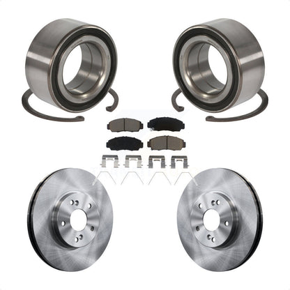 Kit de rotors et plaquettes de frein à disque, roulement de roue avant, pour Honda Accord Acura TSX