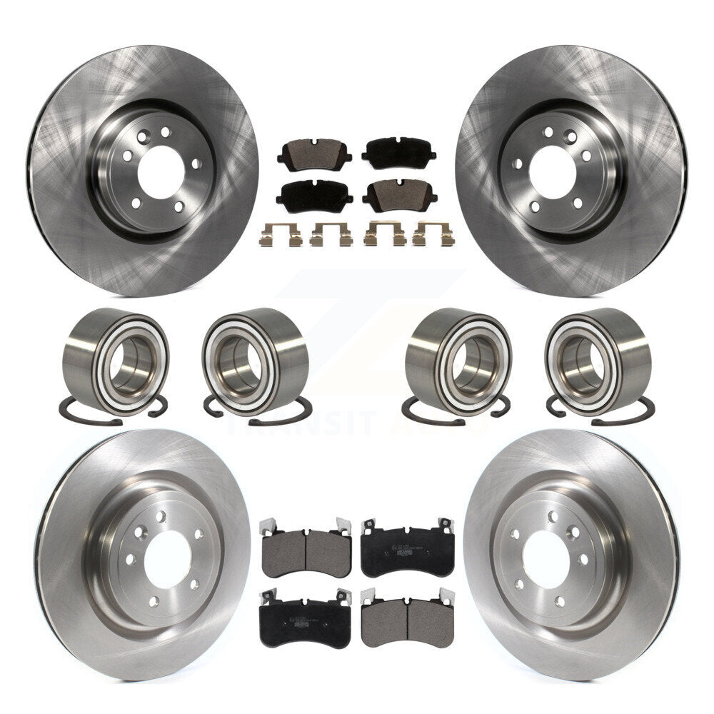 Kit de rotors et plaquettes de frein à disque, roulements avant et arrière (10 pièces) pour Land Rover Range