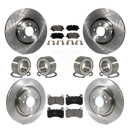 Kit de rotors et plaquettes de frein à disque, roulements avant et arrière (10 pièces) pour Land Rover Range