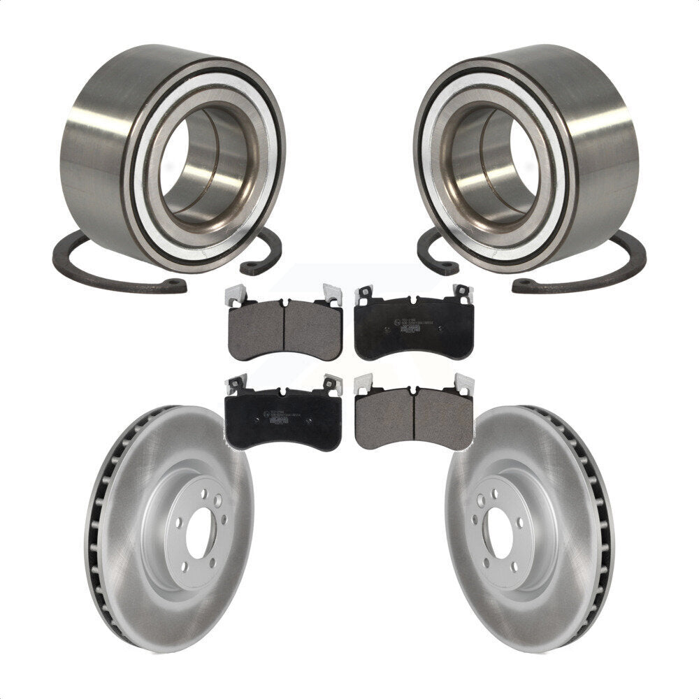 Kit de rotors et plaquettes de frein à disque enduits de roulement avant pour Land Rover Range Sport