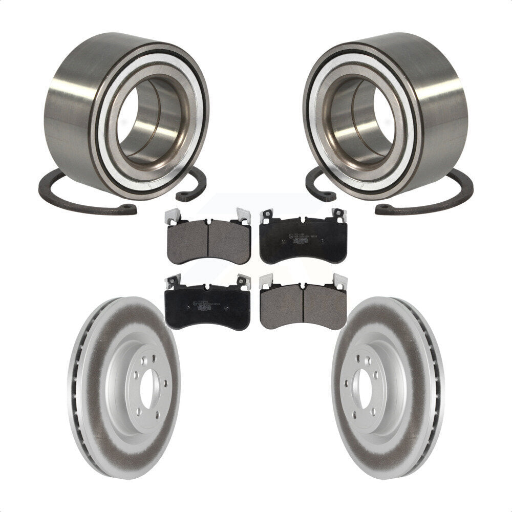 Kit de Rotor et de plaquettes de frein à disque revêtu de roulement de roue avant, pour Land Rover Range Spor