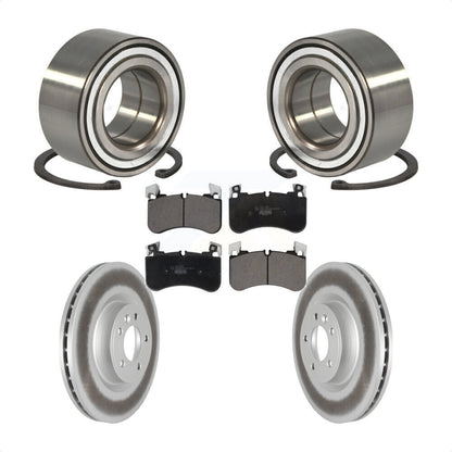 Kit de Rotor et de plaquettes de frein à disque revêtu de roulement de roue avant, pour Land Rover Range Spor