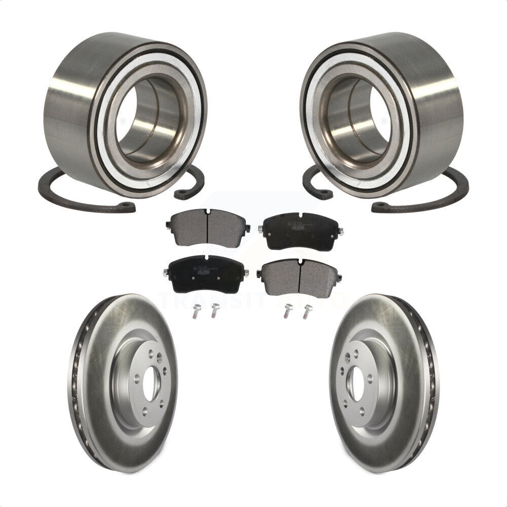 Kit de plaquettes de Rotor de frein à disque revêtues de roulement de roue avant, pour Jaguar e-pace S/S 2018