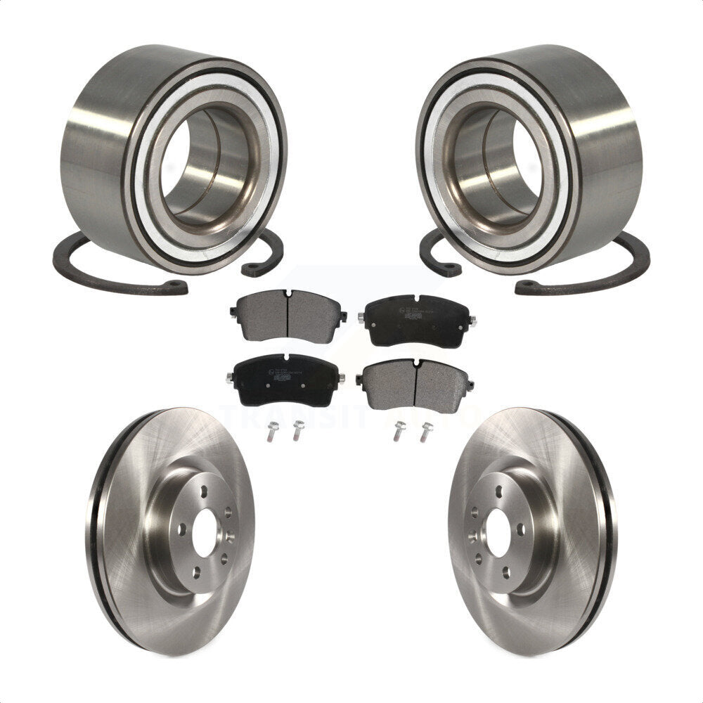 Kit de rotors et plaquettes de frein à disque de roulement de roue avant pour Jaguar e-pace S/SE 2018