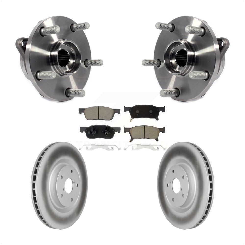 Kit de plaquettes de rotor de frein, ensemble de roulements de moyeu avant, pour Subaru Ascen 2019 – 2023