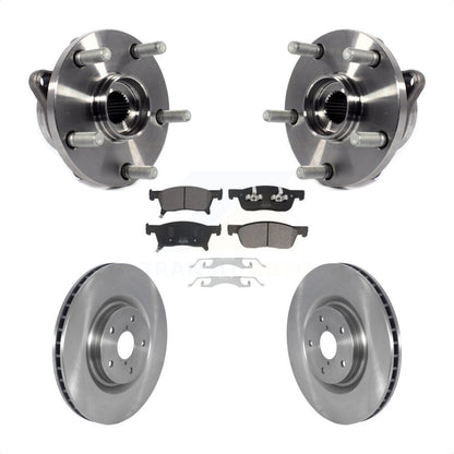 Kit de plaquettes de Rotor de frein à disque, ensemble de roulements de moyeu avant pour Subaru Ascen 2019 – 2023