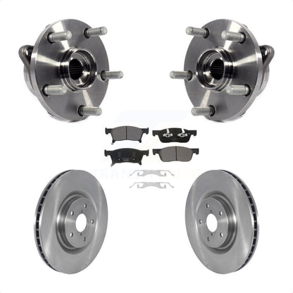 Kit de plaquettes de Rotor de frein à disque, ensemble de roulements de moyeu avant pour Subaru Ascen 2019 – 2023
