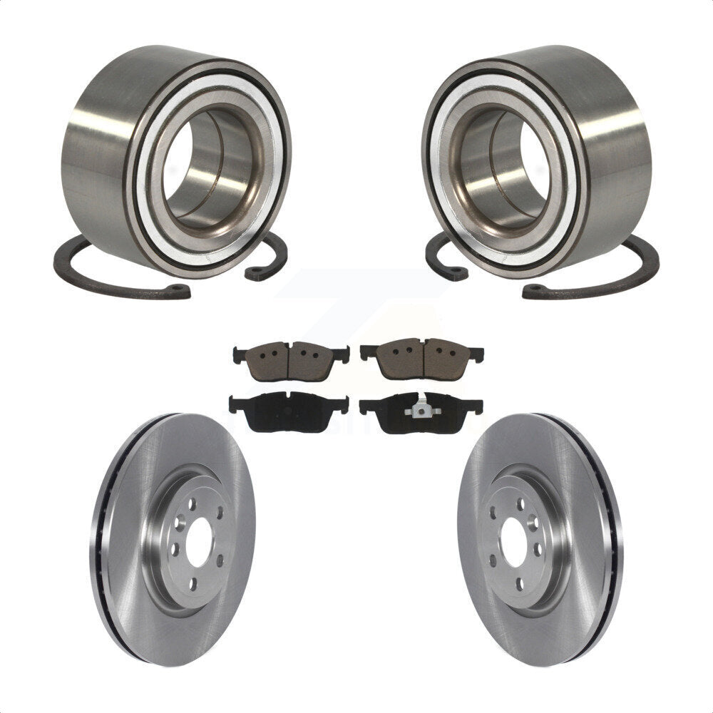 Kit de Rotor et de plaquettes de frein, roulement de roue avant, pour Land Rover Range Velar 2018 2.0