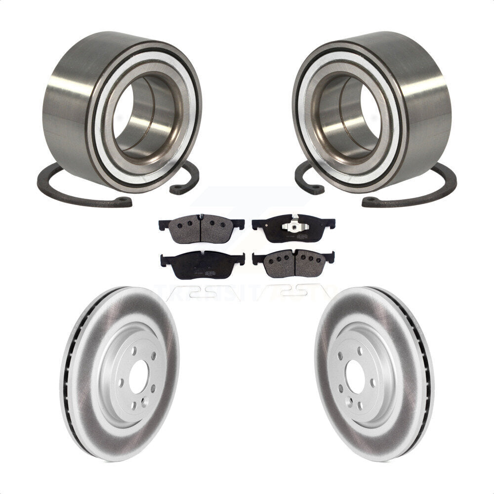 Kit de plaquettes de Rotor de frein, manteau de roulement de roue avant pour 18 Land Rover Range Velar 2.0