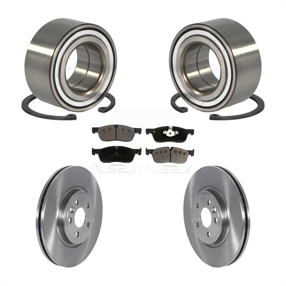 Kit de Rotor et de plaquettes de frein, roulement de roue avant, pour Land Rover Range Velar 2018 2.0