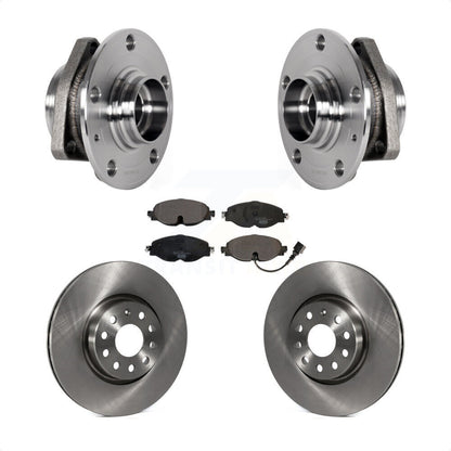 Kit de plaquettes de Rotor de frein à disque, ensemble de roulements de moyeu avant, pour Audi A3 Sportback e-tro