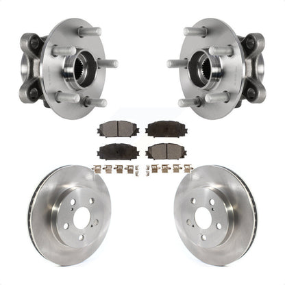 Kit de plaquettes de Rotor de frein à disque, roulement de moyeu avant, pour Toyota Corolla Prius Prime AWD-