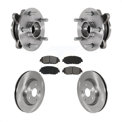 Kit de Rotor et de plaquettes de frein à disque, roulement de moyeu avant, pour Toyota Camry Lexus ES250 Avalo