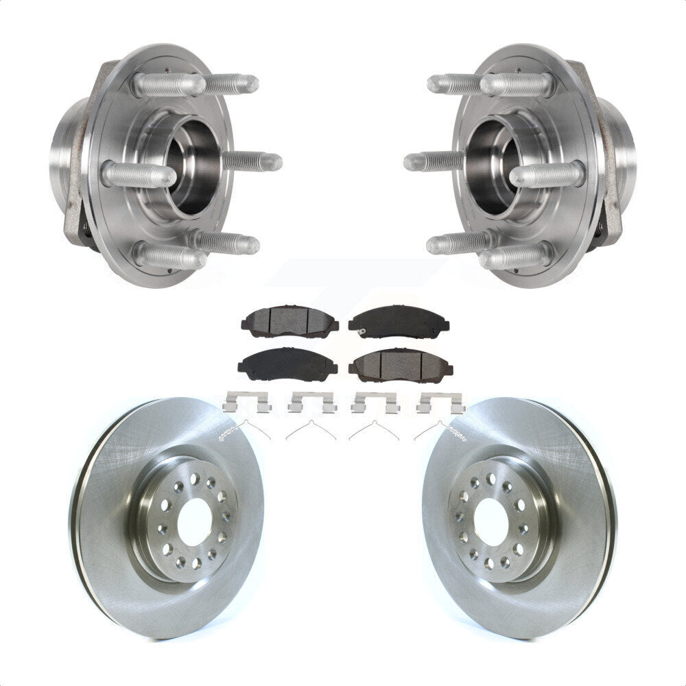 Kit de Rotor et plaquettes de frein à disque, roulement de moyeu avant, pour Cadillac XT5 Buick autoclave XT