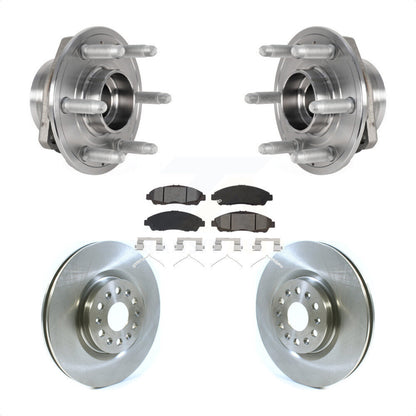 Kit de Rotor et plaquettes de frein à disque, roulement de moyeu avant, pour Cadillac XT5 Buick autoclave XT