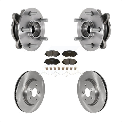 Kit de Rotor et de plaquettes de frein à disque, roulement de moyeu avant, pour Toyota Camry Lexus ES250 Avalo