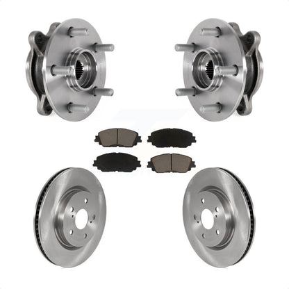 Kit de Rotor et de plaquettes de frein à disque, roulement de moyeu avant, pour Toyota Camry Lexus ES250 Avalo