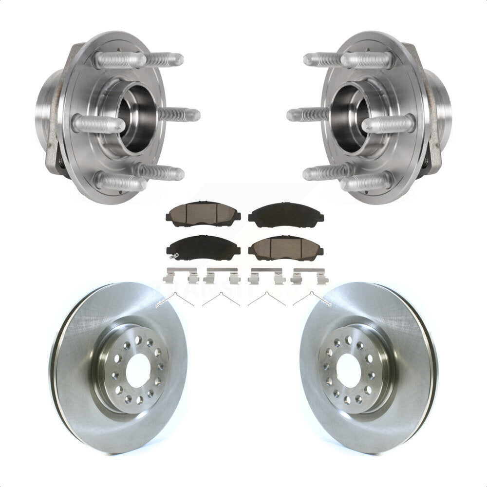 Kit de Rotor et plaquettes de frein à disque, roulement de moyeu avant, pour Cadillac XT5 Buick autoclave XT