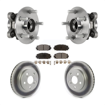 Kit de plaquettes de Rotor de frein, manteau de roulement de moyeu avant, pour Toyota Corolla Prius Prime AWD-