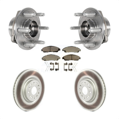 Kit de plaquettes de Rotor de frein enduites de roulement de moyeu avant, pour Cadillac XT5 Buick autoclave XT