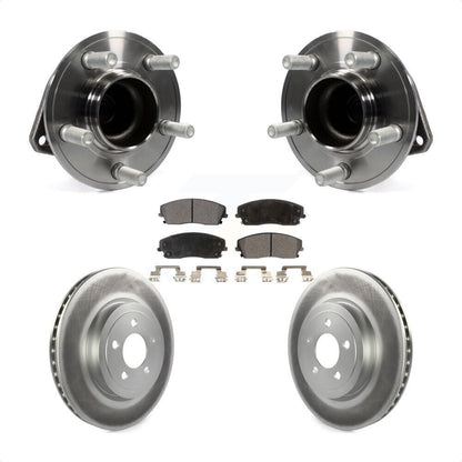 Kit de plaquettes de Rotor de frein, roulement de moyeu avant, pour Dodge Charger RWD 15-18 avec 3.6
