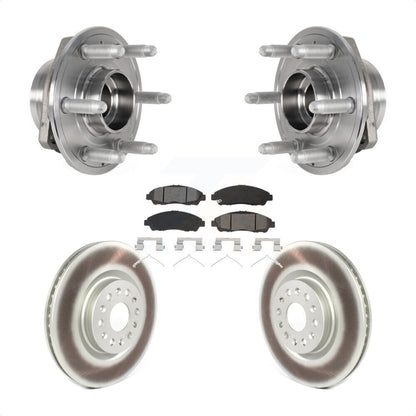 Kit de plaquettes de Rotor de frein enduites de roulement de moyeu avant, pour Cadillac XT5 Buick autoclave XT