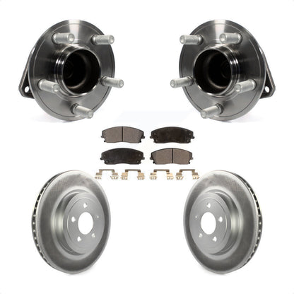 Kit de plaquettes de Rotor de frein, roulement de moyeu avant, pour Dodge Charger RWD 15-18 avec 3.6