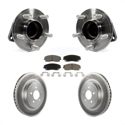 Kit de plaquettes de Rotor de frein, roulement de moyeu avant, pour Dodge Charger RWD 15-18 avec 3.6