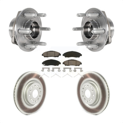 Kit de plaquettes de Rotor de frein enduites de roulement de moyeu avant, pour Cadillac XT5 Buick autoclave XT