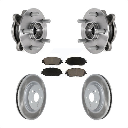 Kit de plaquettes de Rotor de frein enduit de roulement de moyeu avant, pour Toyota Camry Lexus ES250 Avalo