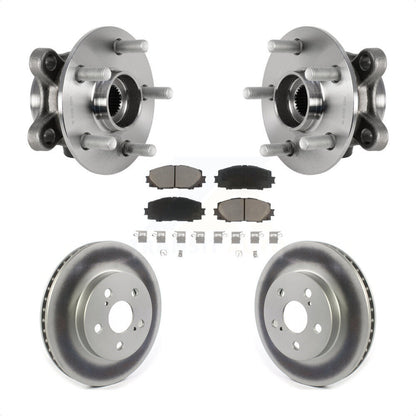 Kit de plaquettes de Rotor de frein, manteau de roulement de moyeu avant, pour Toyota Corolla Prius Prime AWD-