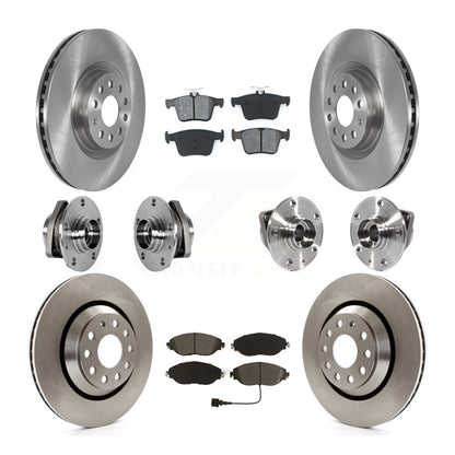 Kit de plaquettes de rotor de frein, roulement de moyeu avant et arrière (10 pièces), pour Volkswagen Golf R Audi S