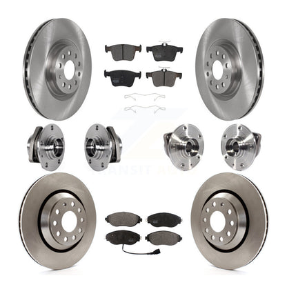 Kit de plaquettes de rotor de frein, roulement de moyeu avant et arrière (10 pièces), pour Volkswagen Golf R Audi S
