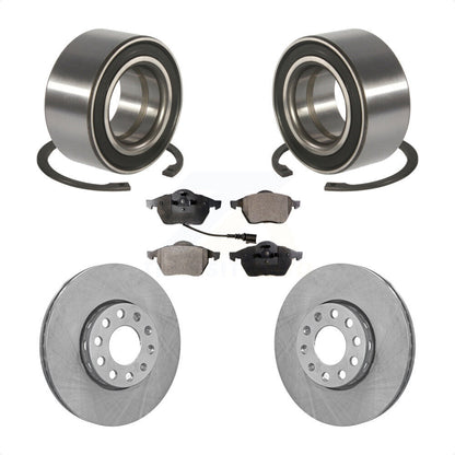 Kit de rotors et plaquettes de frein à disque, roulement de roue avant, pour Audi A6 Quattro 100