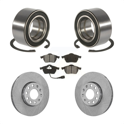 Kit de rotors et plaquettes de frein à disque, roulement de roue avant, pour Audi A6 Quattro 100