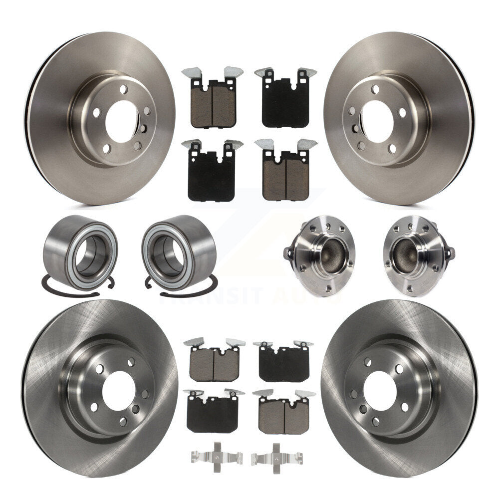 Kit de rotors et plaquettes de frein à disque, roulement de moyeu avant et arrière (10 pièces) pour BMW M240