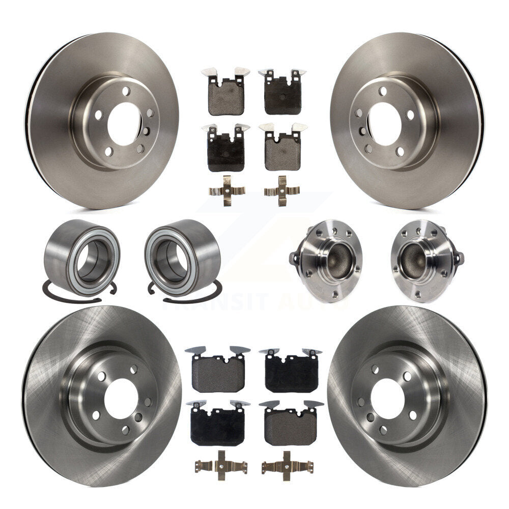 Kit de rotors et plaquettes de frein à disque, roulement de moyeu avant et arrière (10 pièces) pour BMW M240