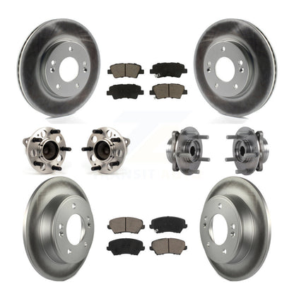 Kit de plaquettes de rotor de frein, roulement de moyeu avant et arrière (10 pièces) pour Hyundai Elantra G 17