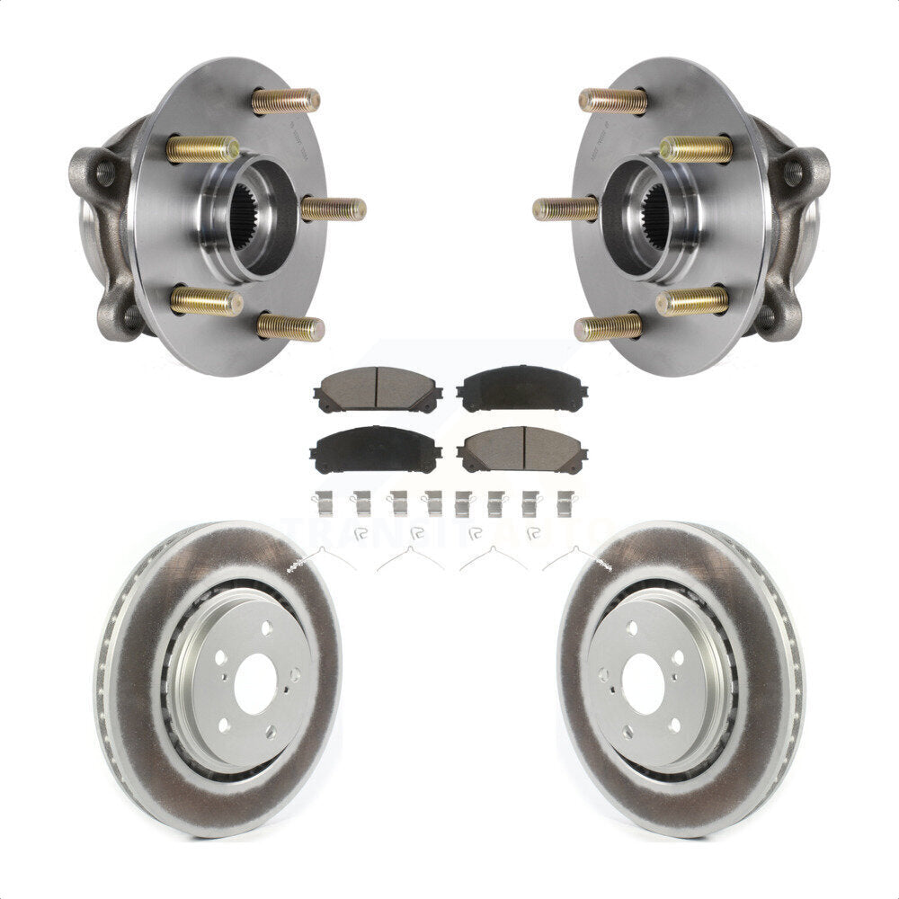 Kit de plaquettes de Rotor de frein, roulement de moyeu avant, pour Lexus RX350 RX450h RX350L RX450h