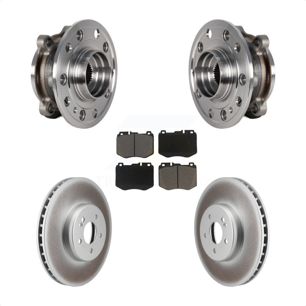 Kit de plaquettes de Rotor de frein, ensemble de roulements de moyeu avant, pour Mercedes-Benz C300 C40